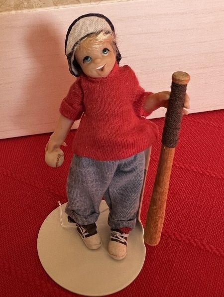 Boy or Girl Playing Baseball ala113