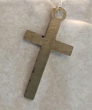 Brass Cross for Necklace srD2C