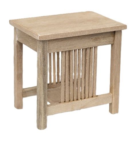 Bespaq Mission Style End Table BES3034FW