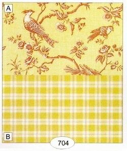 Bird Toile Yellow wal704