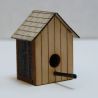 Birdhouse with a Shingle Roof bdbh013