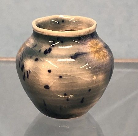 Blue Glazed Vase MC0527