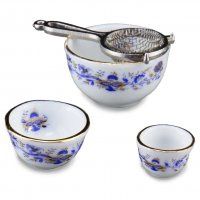 Blue Onion Bowl Set 1.845/5