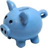 Blue Piggy Bank bdH062