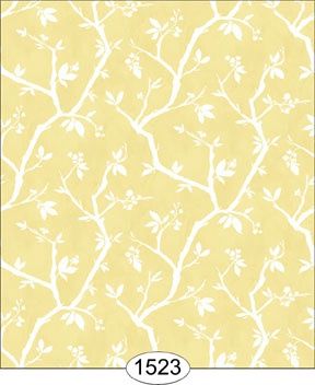 Branch Silhouette - Yellow - 1523 wal1529