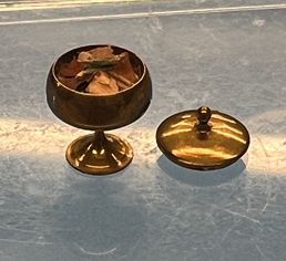 Brass Bowl with Lid cn403