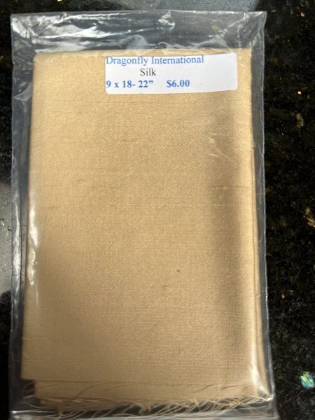 Beige Solid Silk df013