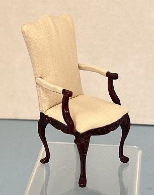 Bespaq Scalloped Back Arm Chair bes3720