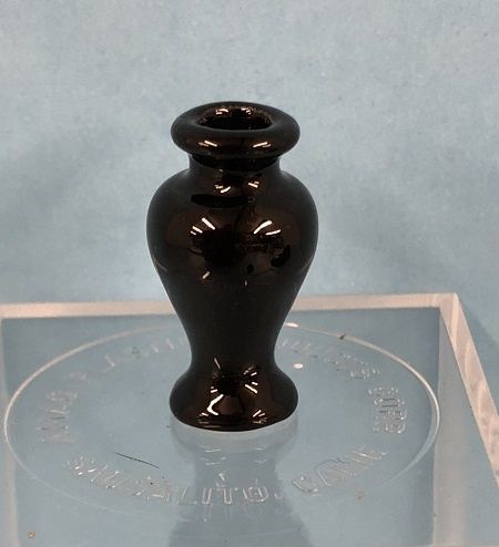 Black Glazed Ginger Jar 81618K