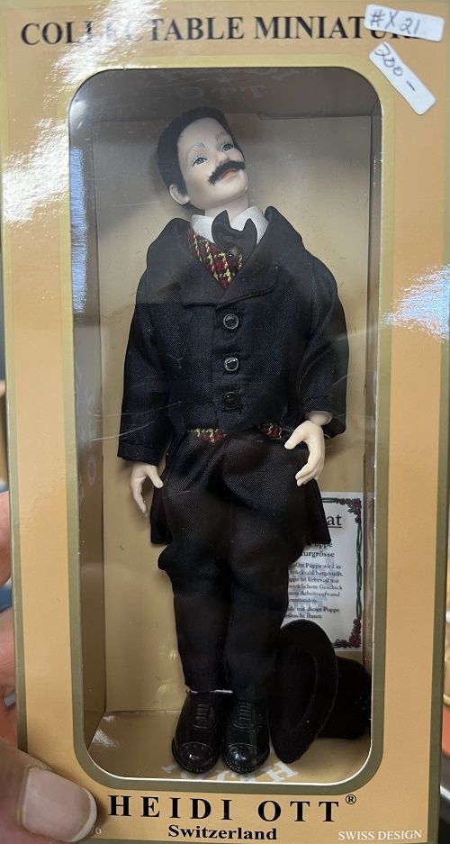 Black Haired Gentleman Doll X105