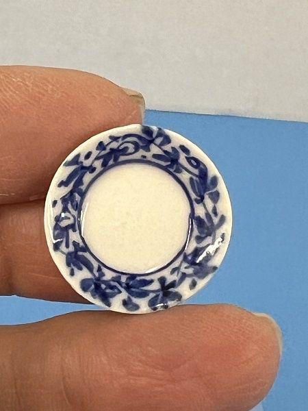 Blue and White Shallow Bowl 3292023a