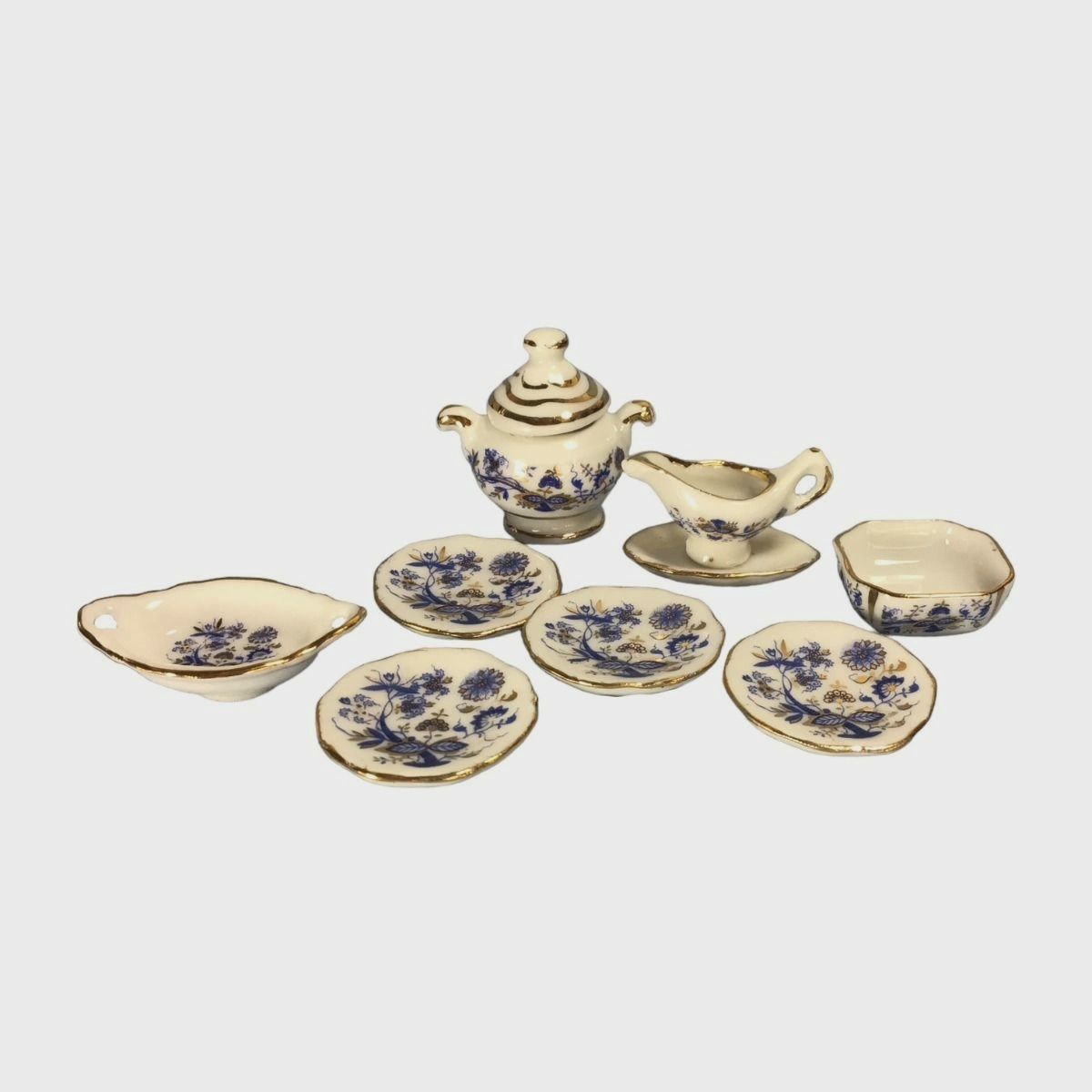Blue Onion Design Dinner Set RP13976