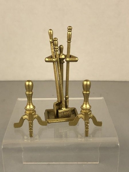 Brass Finished Fireplace Tools and Irons MC8021