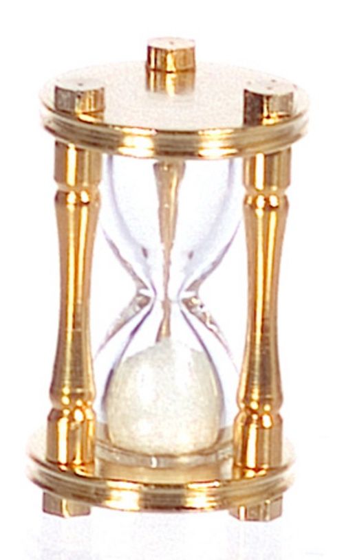 AZS8516 Brass Hourglass