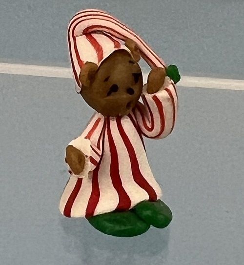 Brown Sleepy Bear in PJ's MC522X