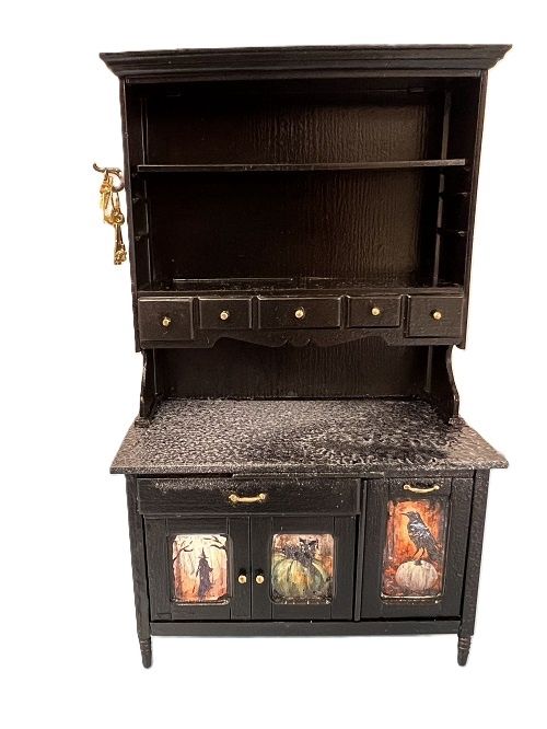 Black Halloween Hutch mc031132