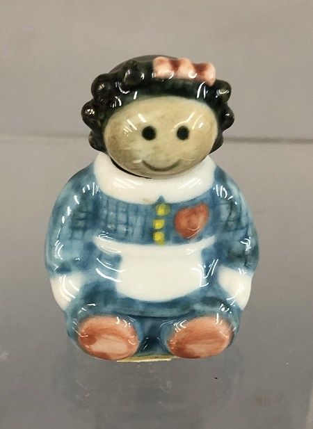 Blue Dress Girl Cookie Jar MC02919