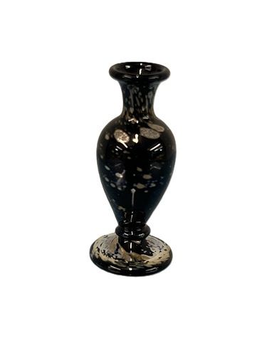 Blue Vase with Gold Swirls MC030909