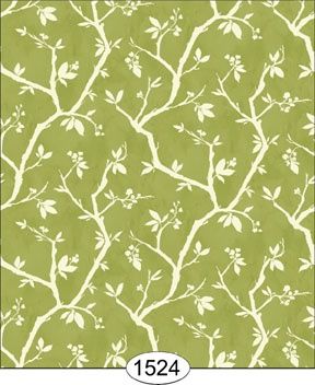 Branch Silhouette - Green - 1524 wal1524