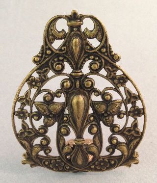 Brass Finish Fire Screen FOS27