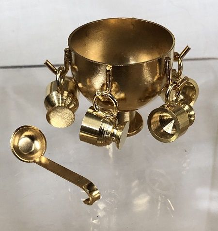 Brass Finish Punch Bowl MC00709