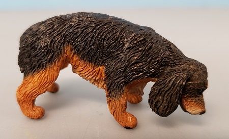 Black and Brown Cocker Spaniel by Leslie Frick lf0018