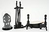 Black Fireplace Accessories im66234