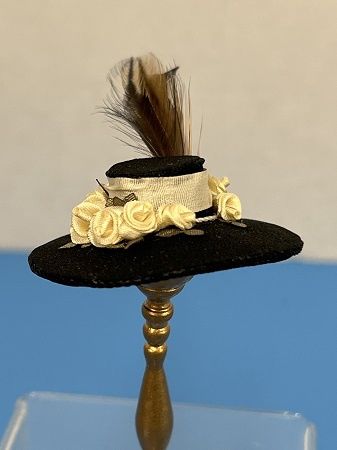 Black Hat with Roses JG009