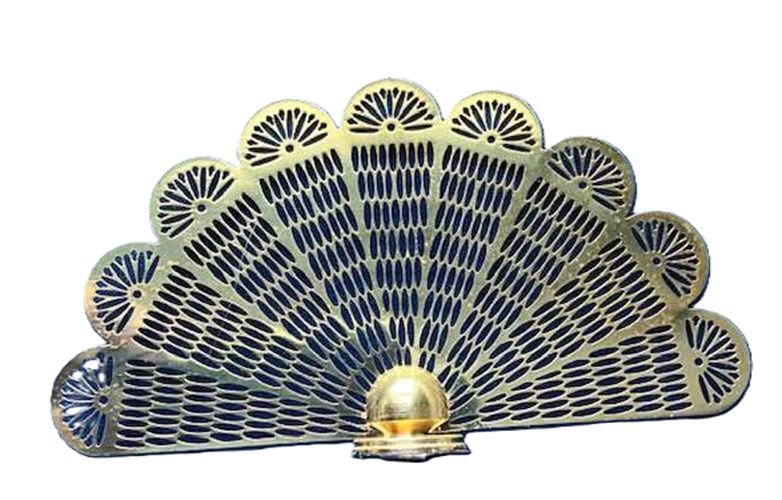 Brass Fan Fire Screen cb1783