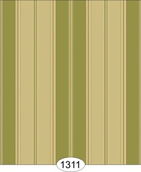 Broad Stripe - Green WAL1311