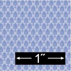 Brocade - Blue BPHFL504B