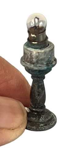 Bronze and Verdigris Table Lamp mc899x