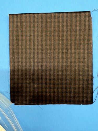 Brown and Black Stripe Silk slk003