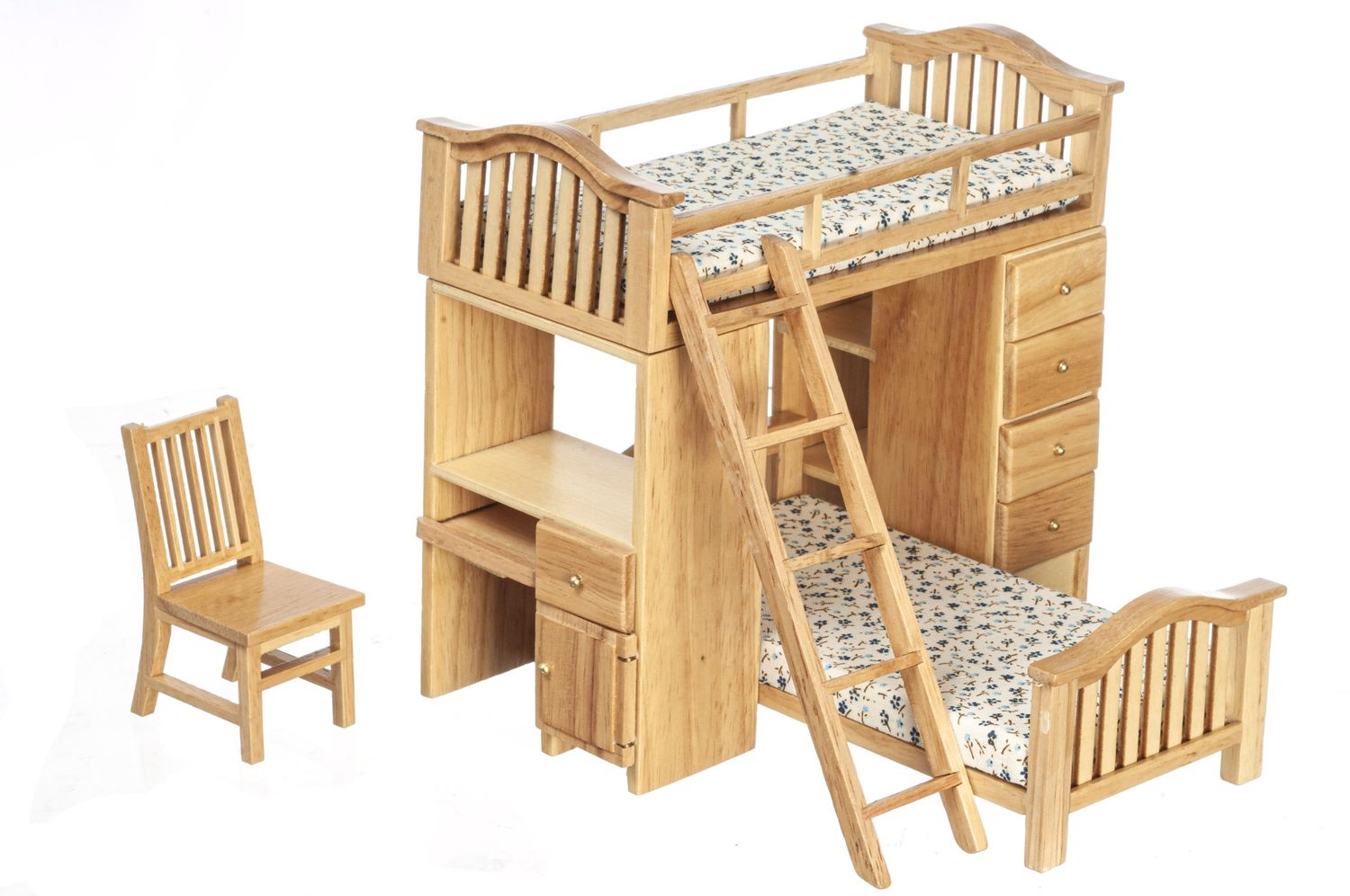 Bunkbed Set/5/Oak AZT4358