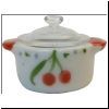 Cherry Baking Dish with Glass Lid BDb196