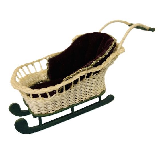 Child's wicker sleigh mc1491x