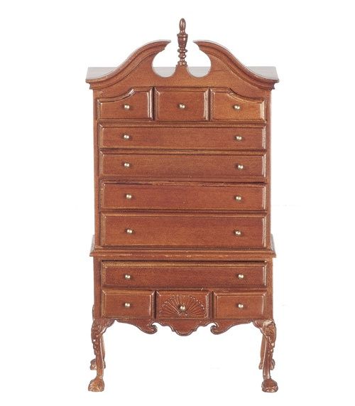 Chippendale Chest on Chest j20215wn