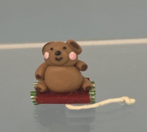 Brown Bear Pull Toy Beary1H