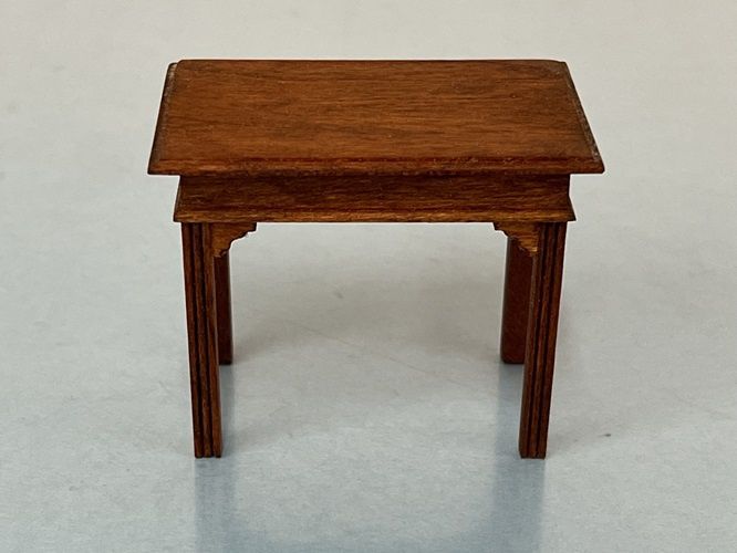 Brown Wood Side Table MC031725