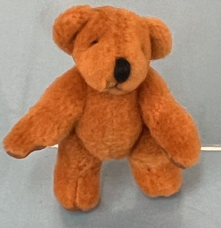 Burnt Orange Teddy Bear ala988