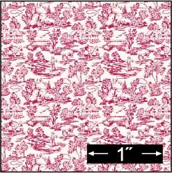 BPHFR212 Campagne Red Wallpaper Single Sheet