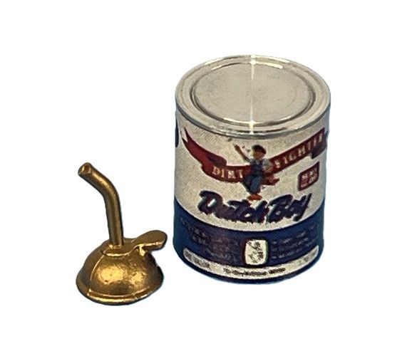 Can of Dutch Boy Paint and an Oil Can cn2046