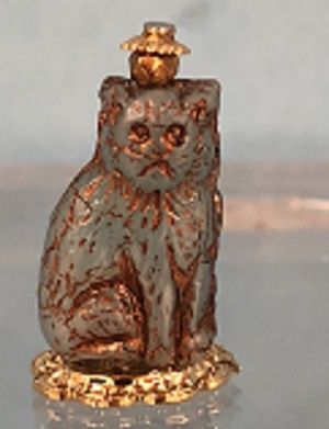Cat Perfume Bottle (light blue 1) 72618c