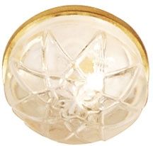 Ceiling Lamp with Clear Glass
