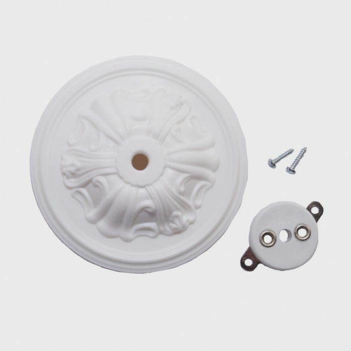 Ceiling Rose with Socket 62mm md22420