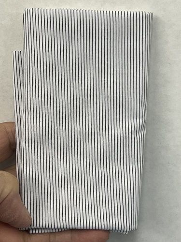 Charcoal and White Ticking mc1433x