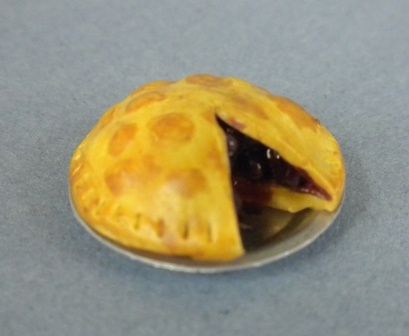 Cherry Pie with One Piece Cut Out A1927