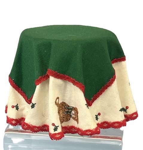 Christmas Cloth Covered Table mc294