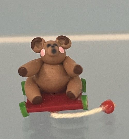 Brown Bear Pull Toy Beary1i