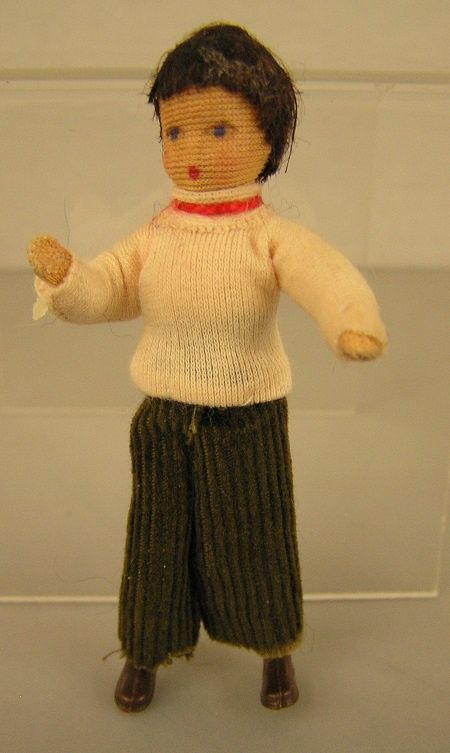 Brown Haired Child by Erma Myer MC03474